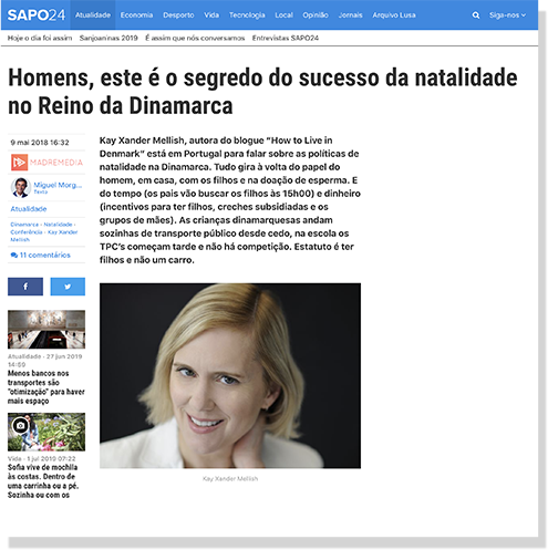 Homens, este é o segredo do sucesso da natalidade no Reino da Dinamarca